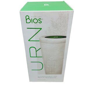 Bios Biodegradable Urn Return to Nature w/ Pine Tree Seeds or Use your own